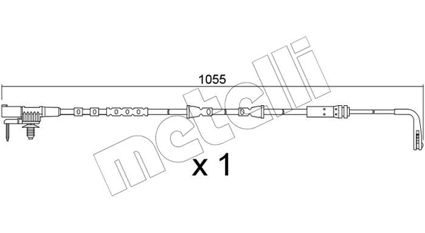 METELLI Fékkopás jelző SU.391_MET