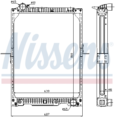 NISSENS 62646A_NIS Vízhűtő