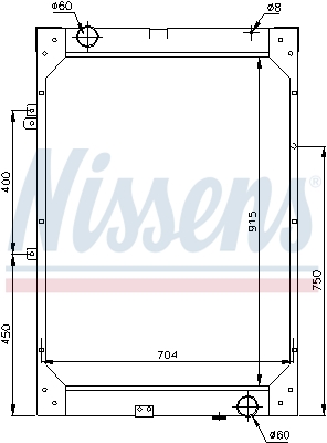 NISSENS Vízhűtő 62871_NIS