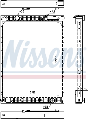 NISSENS Vízhűtő 67169_NIS