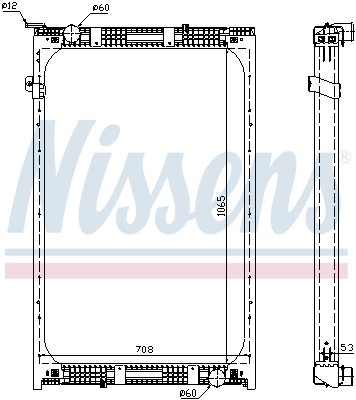 NISSENS Vízhűtő 67171_NIS