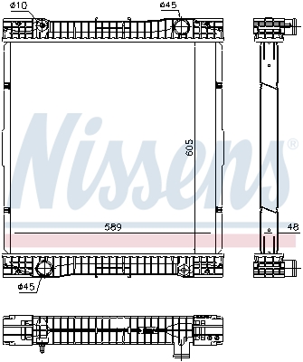 NISSENS Vízhűtő 67184_NIS