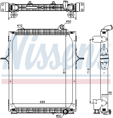 NISSENS Vízhűtő 67206_NIS