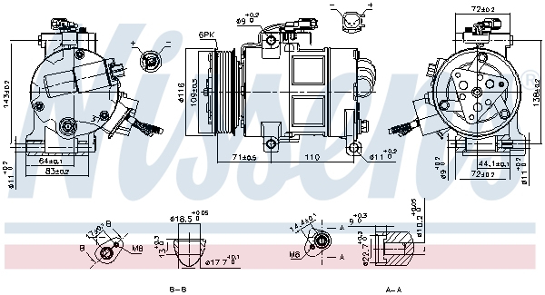 NISSENS Klímakompresszor 890249_NIS