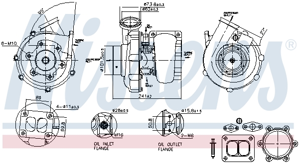 NISSENS Turbófeltöltő 93337_NIS