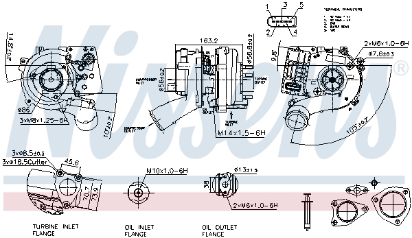 NISSENS Turbófeltöltő 93534_NIS