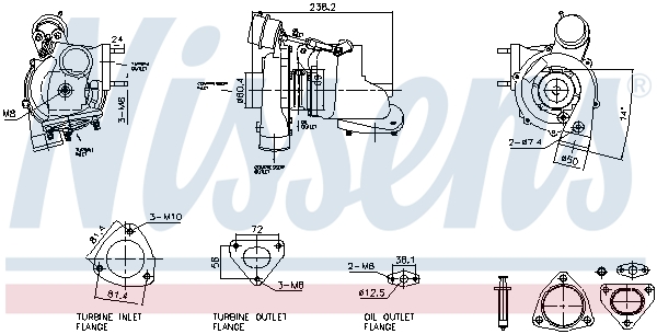 NISSENS Turbófeltöltő 93730_NIS