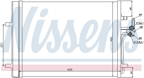 NISSENS Klímahűtő 940088_NIS