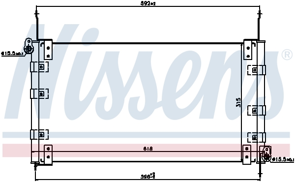 NISSENS Klímahűtő 94437_NIS