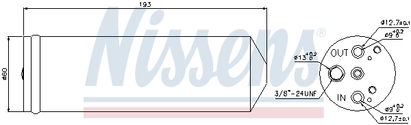 NISSENS Klímaszárító patron 95082_NIS