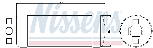 NISSENS Klímaszárító patron 95418_NIS