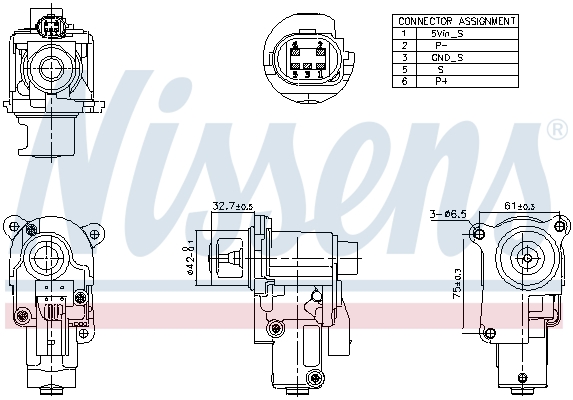 NISSENS EGR szelep 98174_NIS