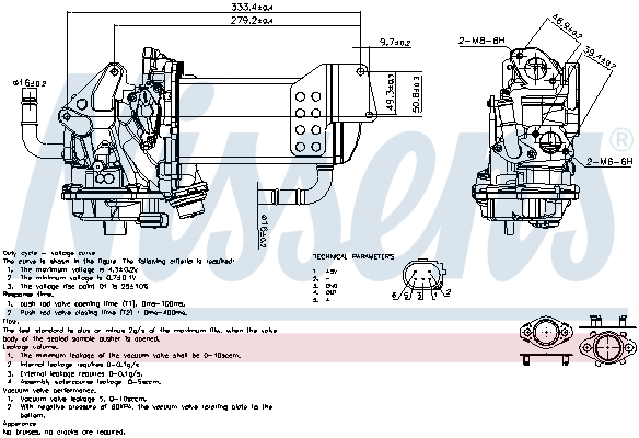 NISSENS EGR hűtő 98230_NIS