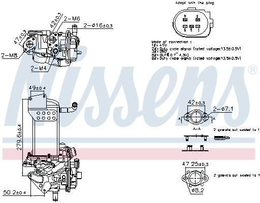 NISSENS EGR hűtő 98358_NIS