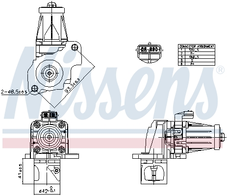 NISSENS EGR szelep 98405_NIS