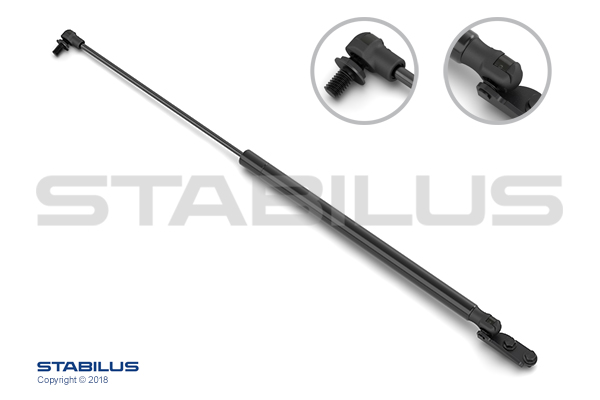 STABILUS Gázteleszkóp, csomagtér fedél 015058_STAB