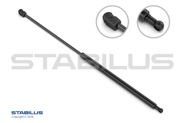 STABILUS Gázteleszkóp, csomagtér fedél 1408BB_STAB