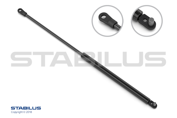 STABILUS Gázteleszkóp, csomagtér fedél 7303DE_STAB