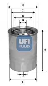 UFI Üzemanyagszűrő 24.327.00_UFI