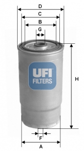 UFI Üzemanyagszűrő 24.460.00_UFI