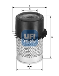 UFI Levegőszűrő 27.137.00_UFI