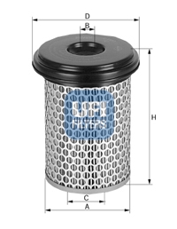 UFI Levegőszűrő 27.838.00_UFI