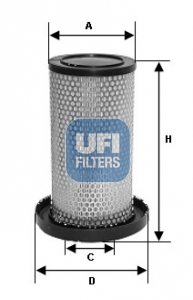 UFI Levegőszűrő 27.175.00_UFI