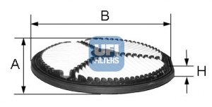 UFI Levegőszűrő 27.274.00_UFI