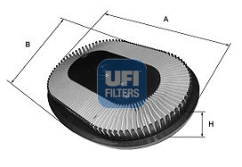 UFI Levegőszűrő 27.526.00_UFI