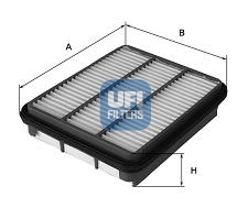 UFI Levegőszűrő 30.309.00_UFI