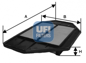 UFI Levegőszűrő 30.360.00_UFI