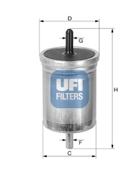 UFI Üzemanyagszűrő 31.513.00_UFI