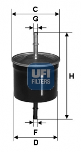 UFI Üzemanyagszűrő 31.627.00_UFI