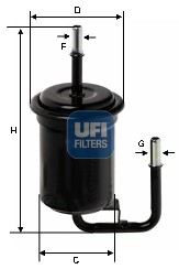 UFI Üzemanyagszűrő 31.751.00_UFI