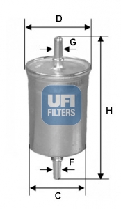 UFI Üzemanyagszűrő 31.825.00_UFI