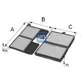 UFI Pollenszűrő 53.197.00_UFI