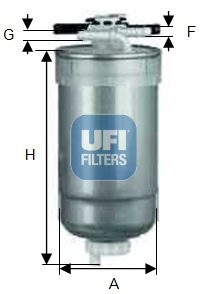 UFI Üzemanyagszűrő 55.427.00_UFI