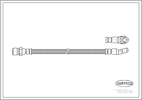 CORTECO Gumifékcső 19018199_CTO
