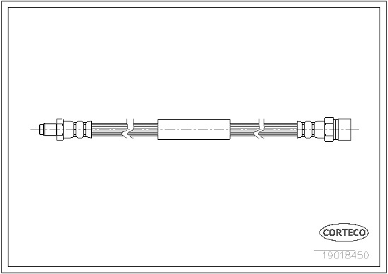 CORTECO Gumifékcső 19018450_CTO