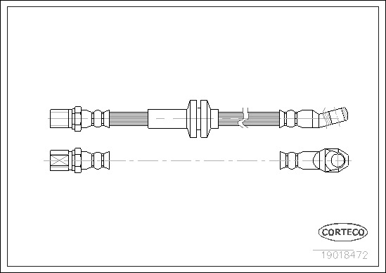 CORTECO Gumifékcső 19018472_CTO