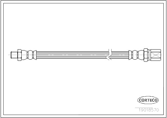 CORTECO Gumifékcső 19018570_CTO