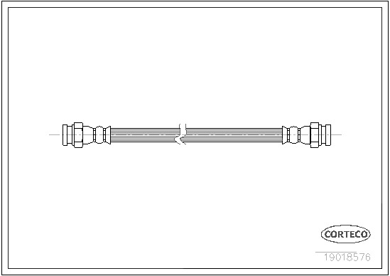 CORTECO Gumifékcső 19018576_CTO