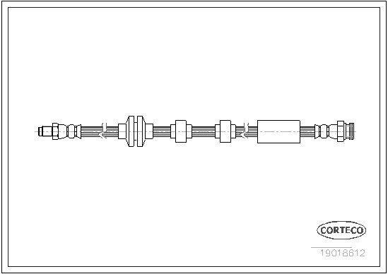 CORTECO Gumifékcső 19018612_CTO