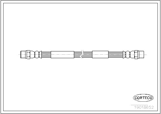 CORTECO Gumifékcső 19018652_CTO