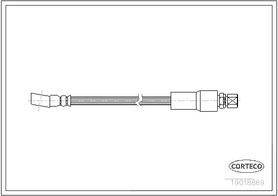 CORTECO Gumifékcső 19018869_CTO