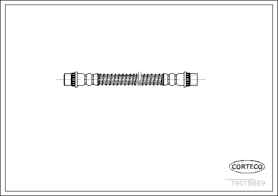 CORTECO Gumifékcső 19018889_CTO