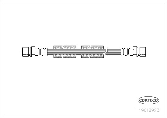CORTECO Gumifékcső 19018923_CTO