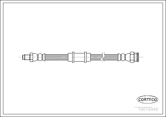 CORTECO Gumifékcső 19019946_CTO