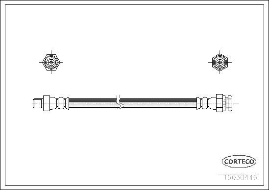 CORTECO Gumifékcső 19030446_CTO