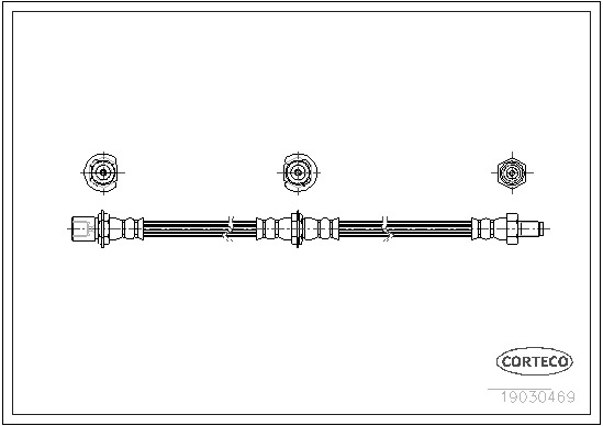 CORTECO Gumifékcső 19030469_CTO